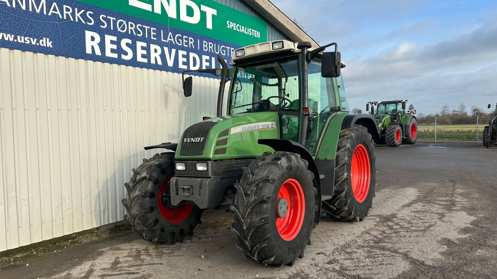 Traktor Türe ait Fendt 309 C Farmer Få Timer, Gebrauchtmaschine içinde Rødekro (resim 2)