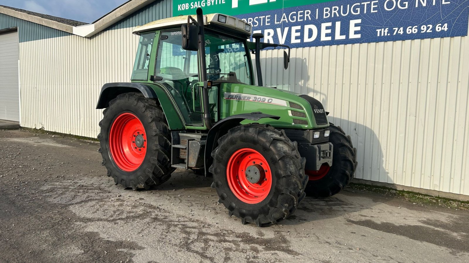 Traktor Türe ait Fendt 309 C Farmer Få Timer, Gebrauchtmaschine içinde Rødekro (resim 5)