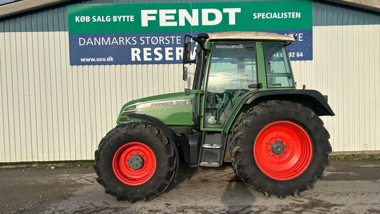 Traktor Türe ait Fendt 309 C Farmer Få Timer, Gebrauchtmaschine içinde Rødekro (resim 1)