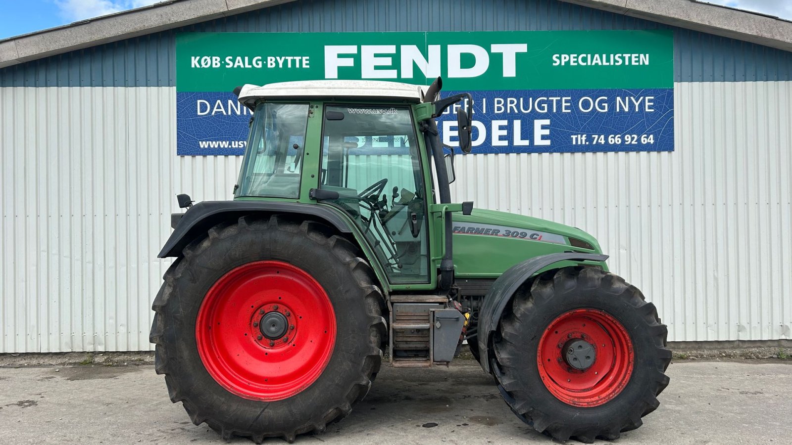 Traktor of the type Fendt 309 C Farmer, Gebrauchtmaschine in Rødekro (Picture 4)