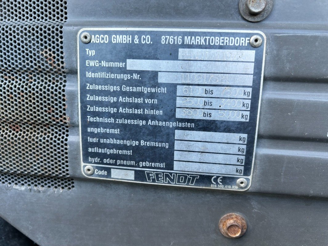 Traktor typu Fendt 309 C, Gebrauchtmaschine v Sittensen (Obrázek 20)