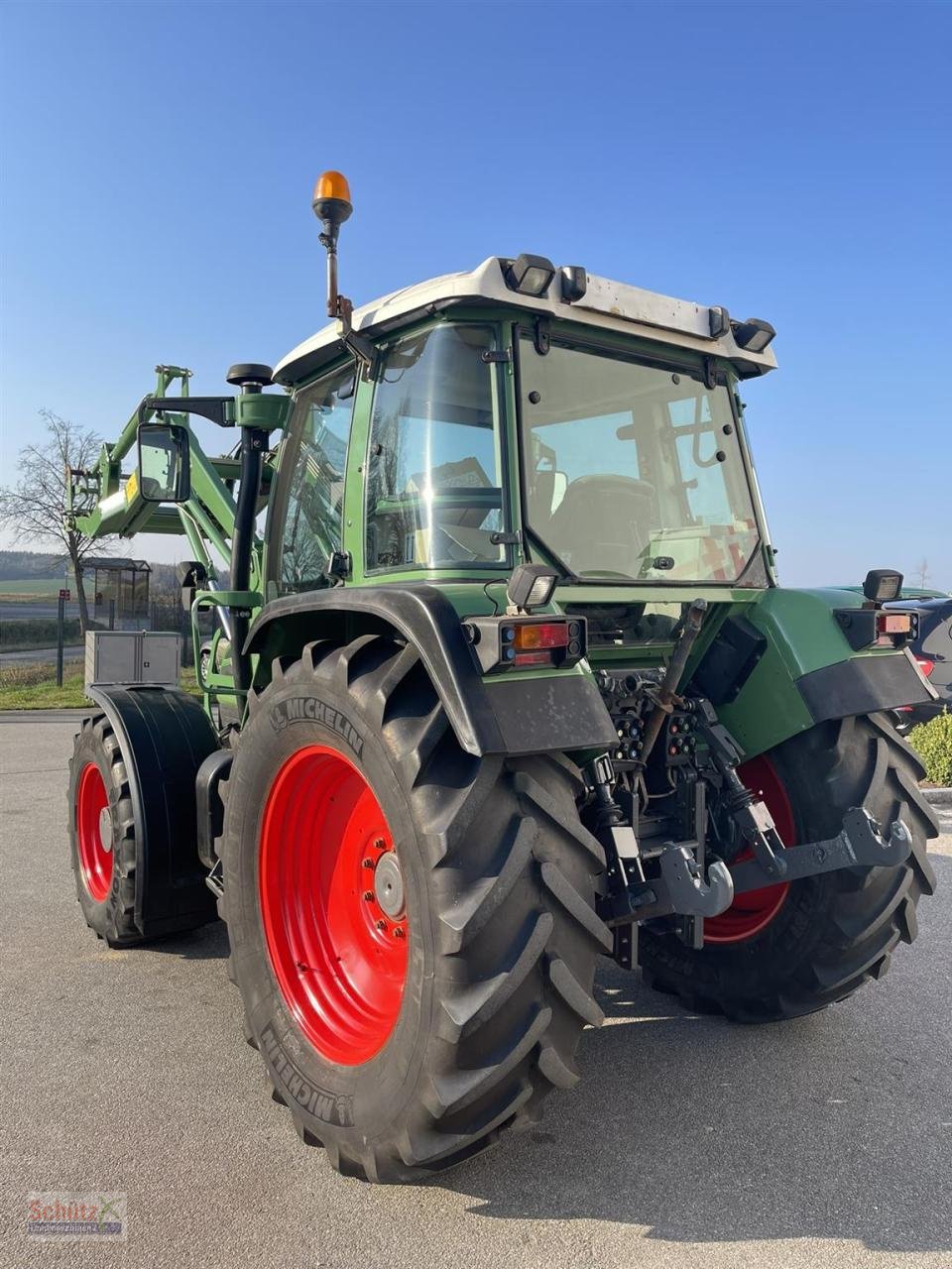 Traktor Türe ait Fendt 309 Ci mit Frontlader und Frontkraftheber, Gebrauchtmaschine içinde Schierling (resim 4)