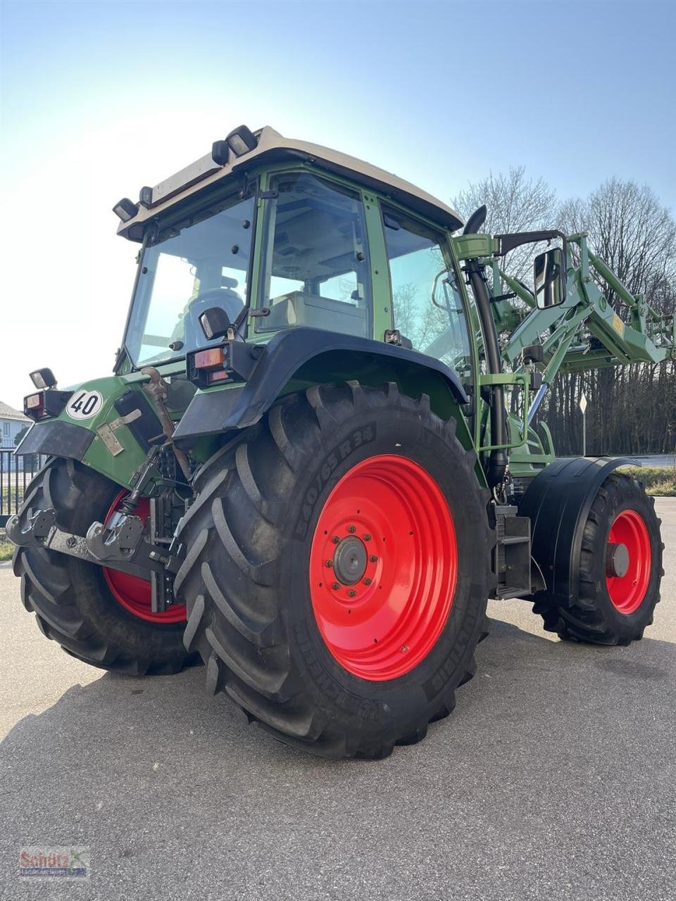 Traktor Türe ait Fendt 309 Ci mit Frontlader und Frontkraftheber, Gebrauchtmaschine içinde Schierling (resim 7)
