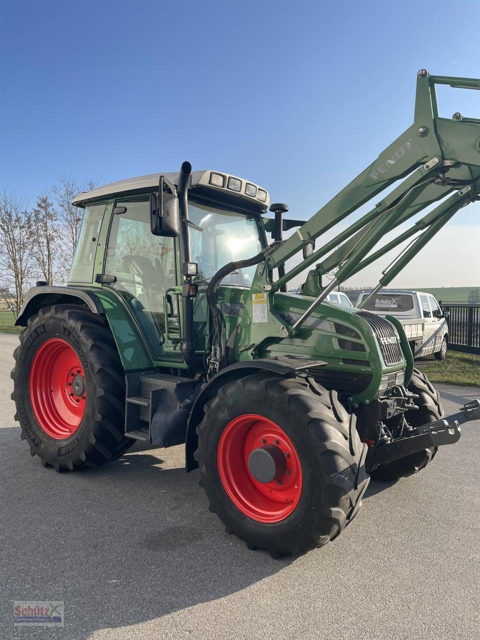 Traktor Türe ait Fendt 309 Ci mit Frontlader und Frontkraftheber, Gebrauchtmaschine içinde Schierling (resim 10)