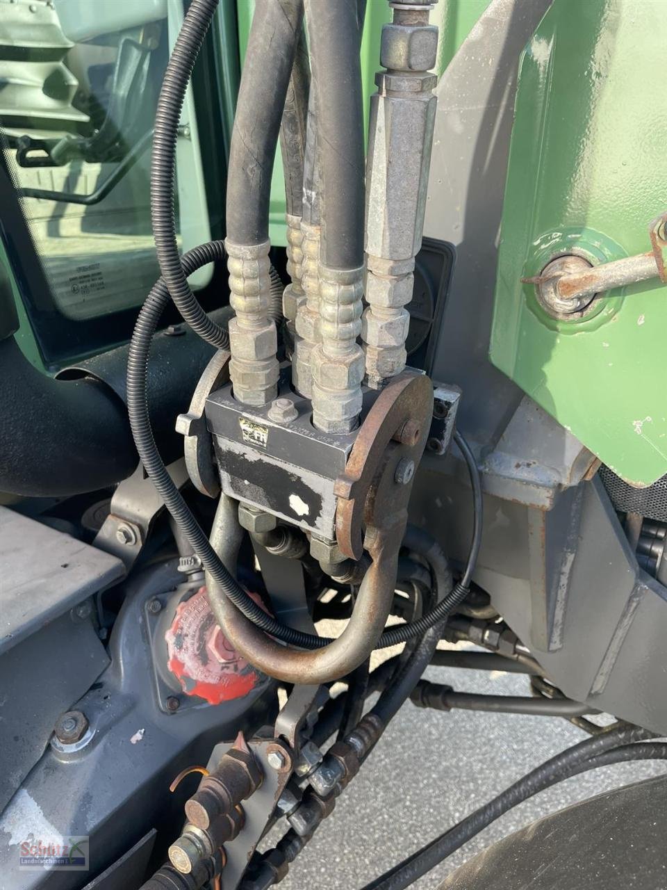 Traktor Türe ait Fendt 309 Ci mit Frontlader und Frontkraftheber, Gebrauchtmaschine içinde Schierling (resim 15)