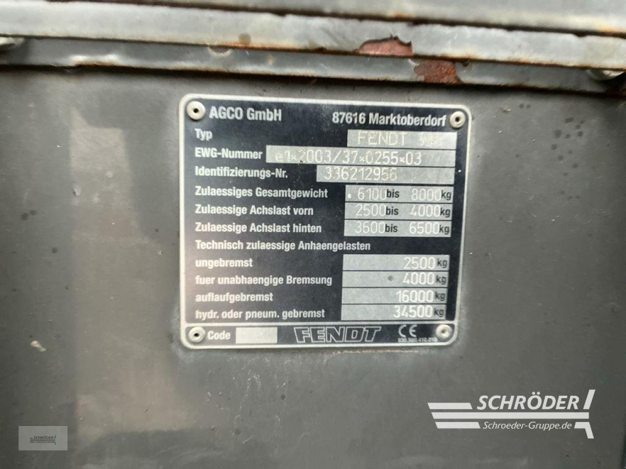Traktor del tipo Fendt 309 VARIO TMS, Gebrauchtmaschine en Hemmoor (Imagen 14)