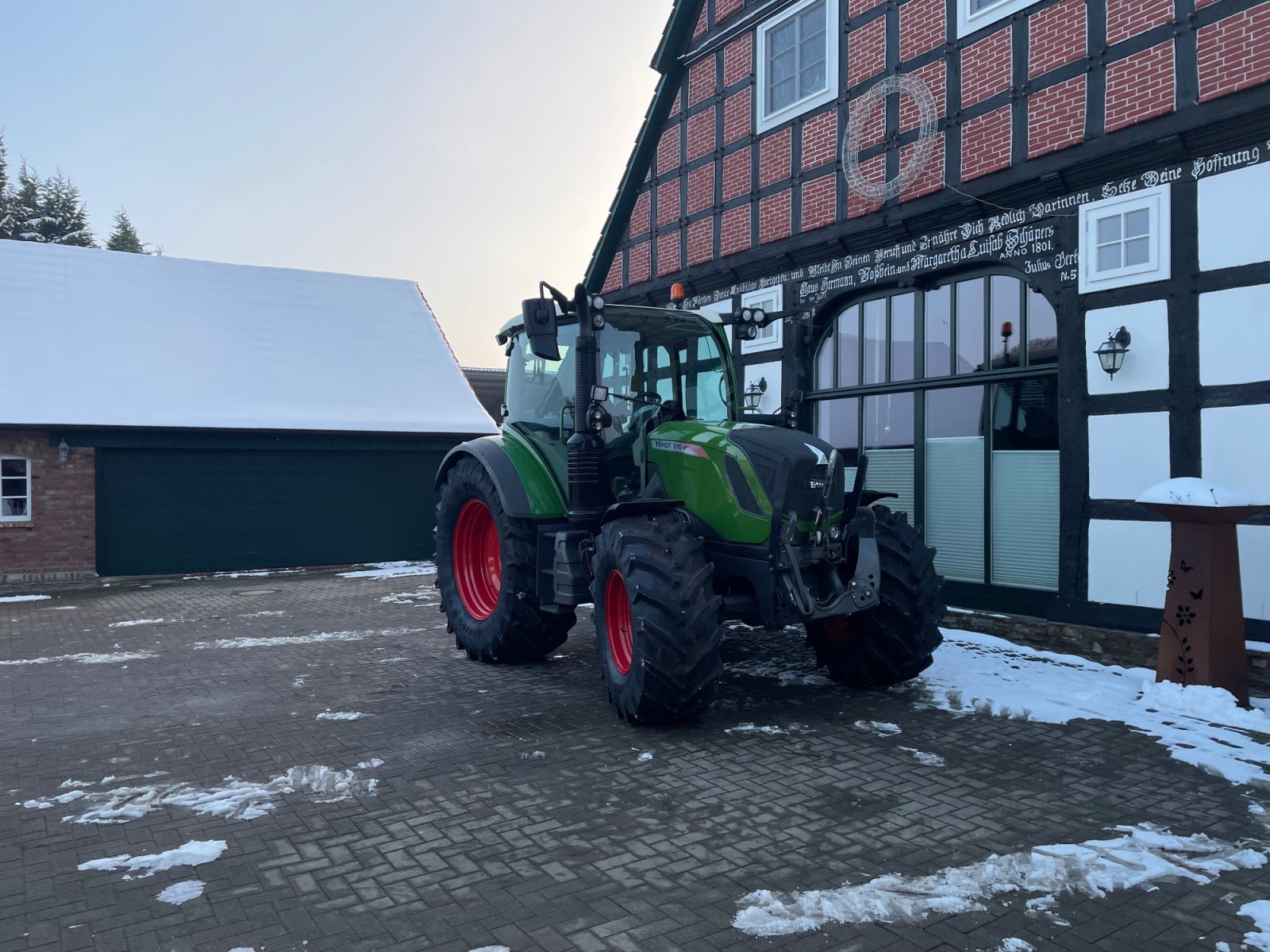 Traktor del tipo Fendt 310 Vario, Gebrauchtmaschine In Hunteburg (Immagine 8)