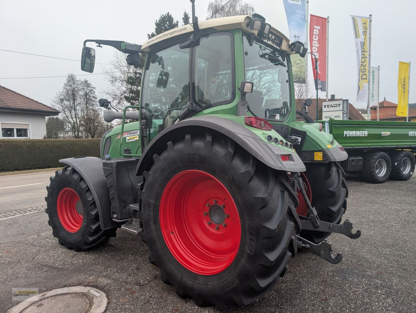 Traktor del tipo Fendt 310 Vario, Gebrauchtmaschine In Senftenbach (Immagine 9)
