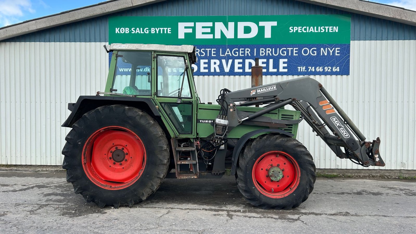 Traktor типа Fendt 311 LSA Farmer Med Frontlæsser, Gebrauchtmaschine в Rødekro (Фотография 4)