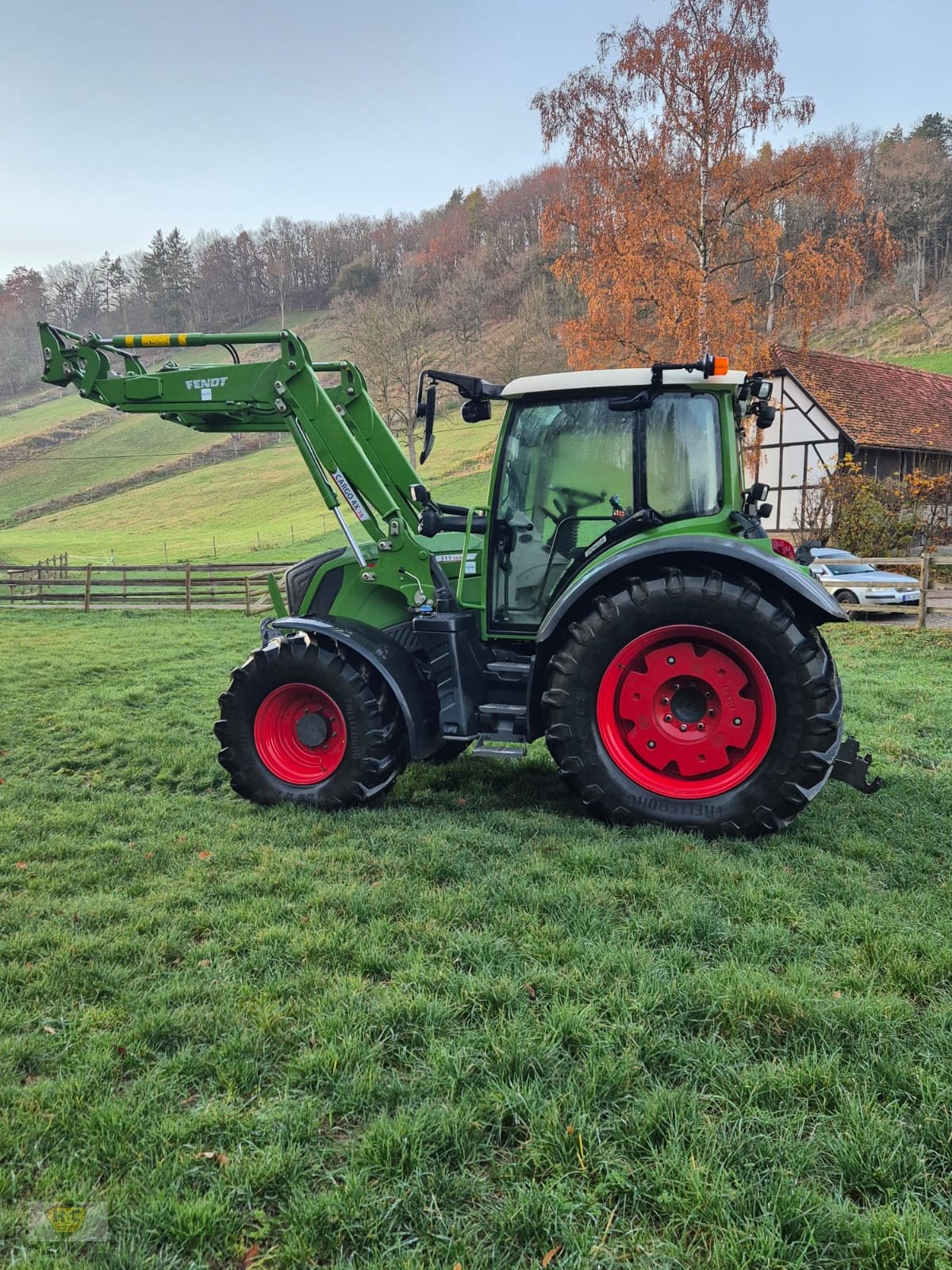 Traktor Türe ait Fendt 311 Vario One Power Frontlader, Gebrauchtmaschine içinde Willanzheim (resim 2)