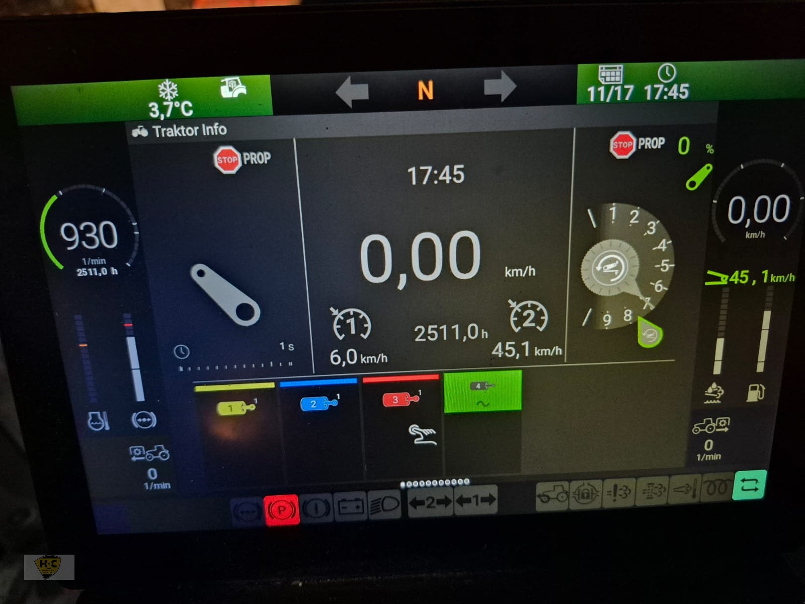 Traktor Türe ait Fendt 311 Vario One Power Frontlader, Gebrauchtmaschine içinde Willanzheim (resim 17)