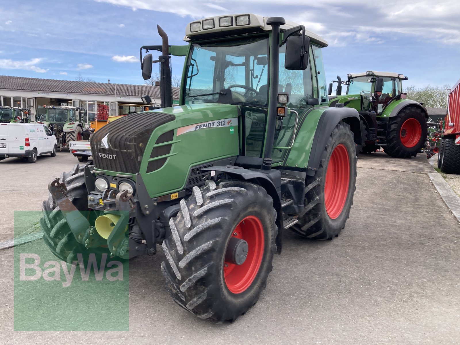 Traktor des Typs Fendt 312 TMS Vario, Gebrauchtmaschine in Dinkelsbühl (Bild 4)