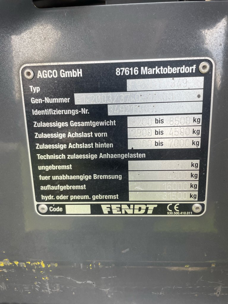 Traktor del tipo Fendt 312 VARIO 4.4L, Gebrauchtmaschine In Calmont (Immagine 5)