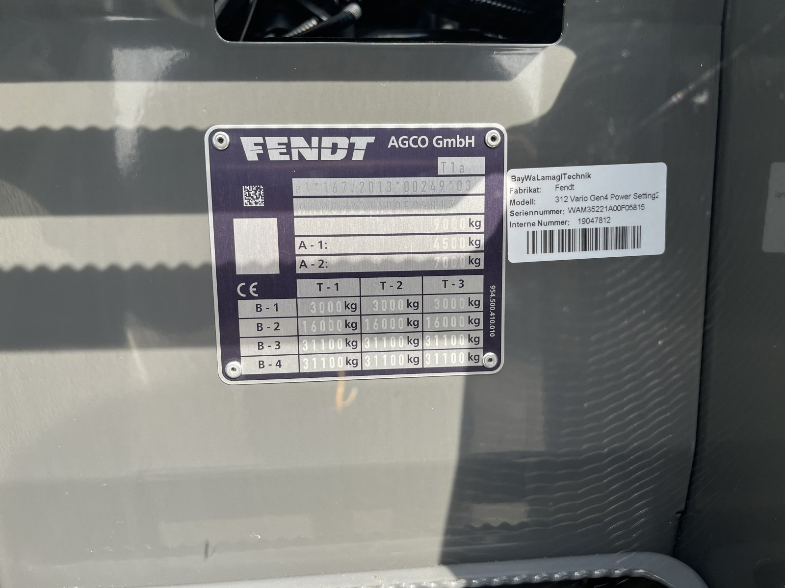 Traktor Türe ait Fendt 312 Vario Power, Neumaschine içinde Frastanz (resim 8)