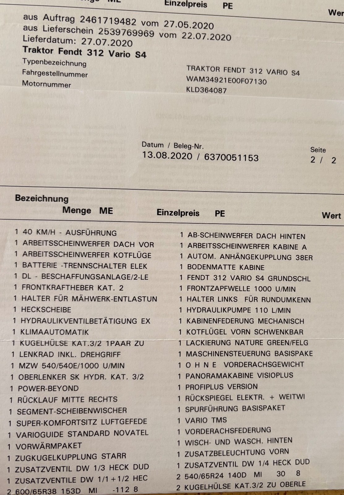 Traktor typu Fendt 312 Vario Profi, Gebrauchtmaschine v Ingenried (Obrázek 4)