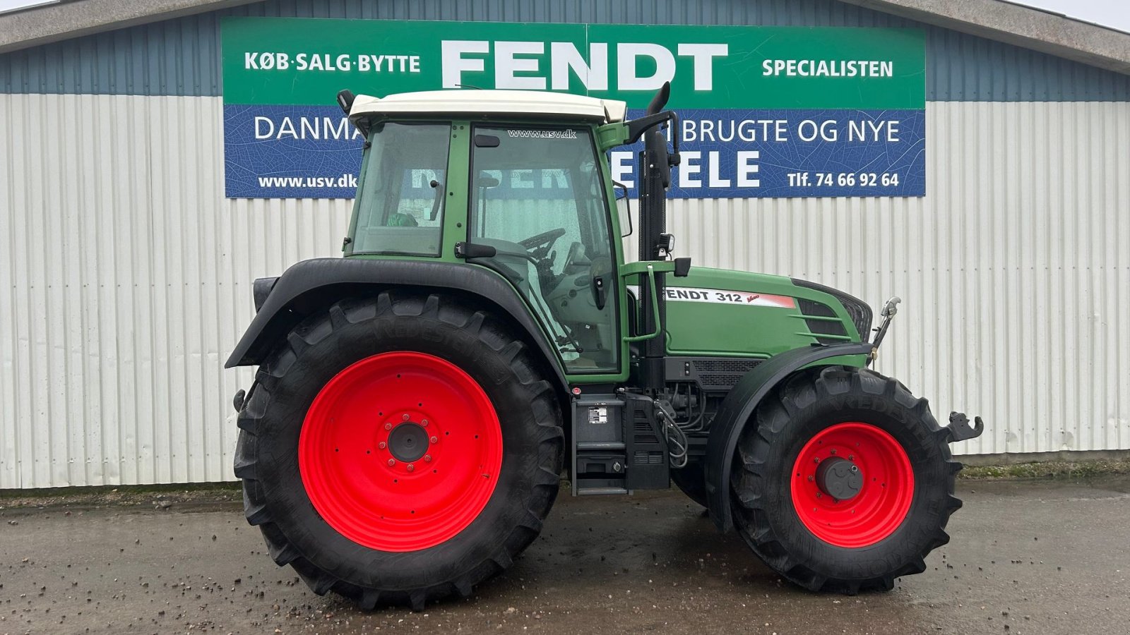 Traktor типа Fendt 312 Vario TMS, Gebrauchtmaschine в Rødekro (Фотография 4)