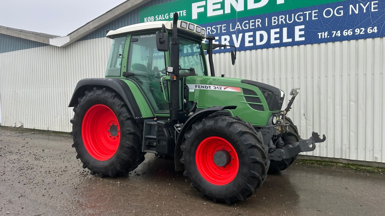 Traktor типа Fendt 312 Vario TMS, Gebrauchtmaschine в Rødekro (Фотография 5)