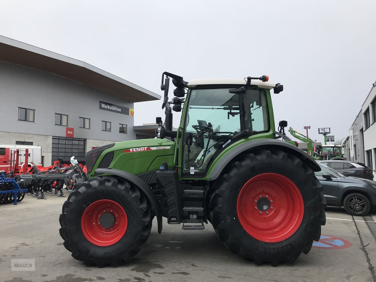 Traktor typu Fendt 312 Vario, Neumaschine v Burgkirchen (Obrázek 2)
