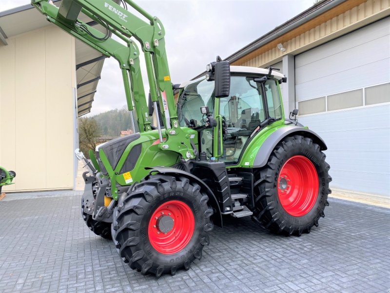 Traktor des Typs Fendt 313 S4 Profiplus Profi+ Cargo 4X75  GPS/Varioguide Trimble + LED, Gebrauchtmaschine in Weigendorf (Bild 1)