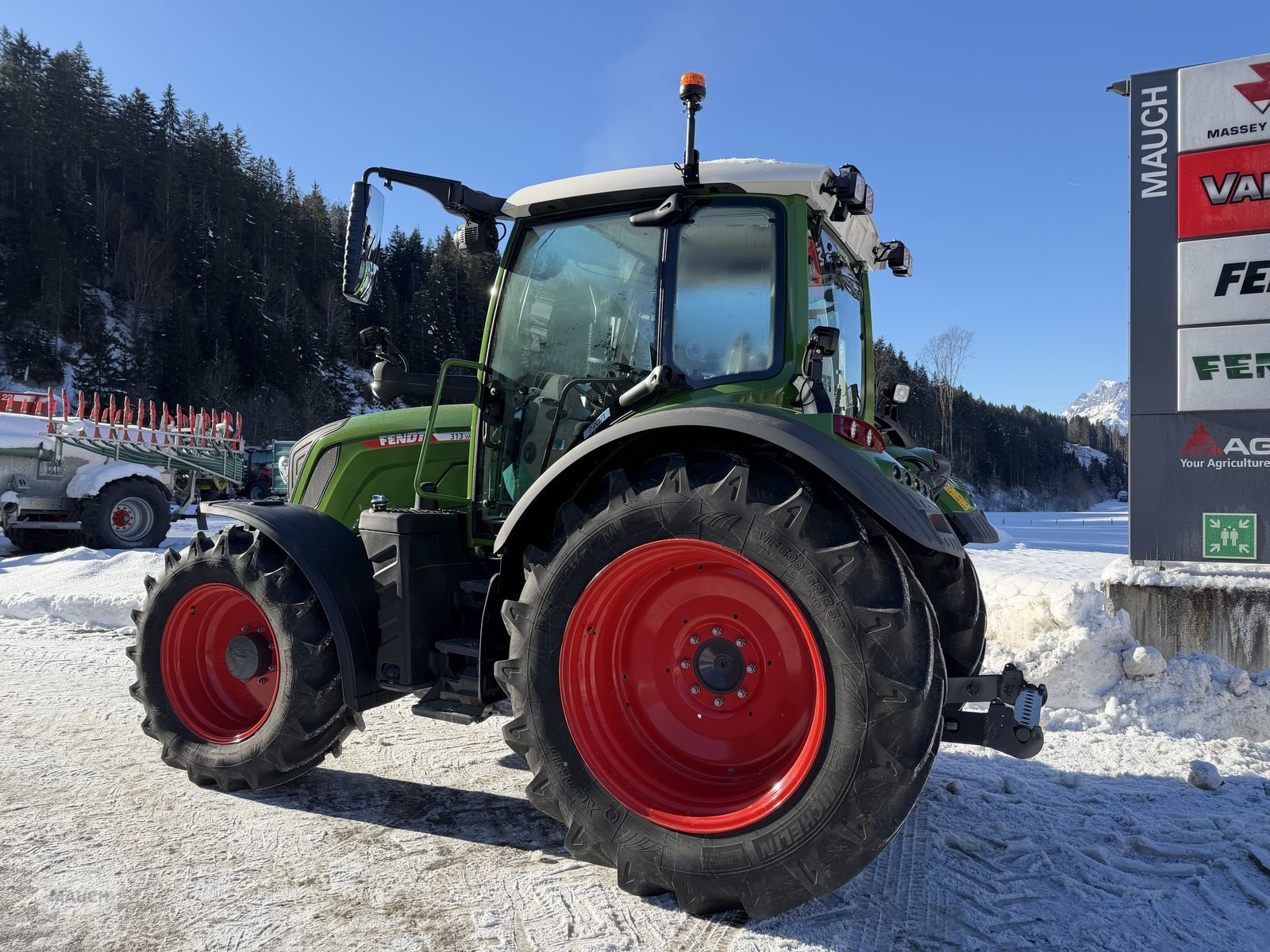 Traktor del tipo Fendt 313 Vario Gen4 Profi Setting 2, Neumaschine In Eben (Immagine 10)