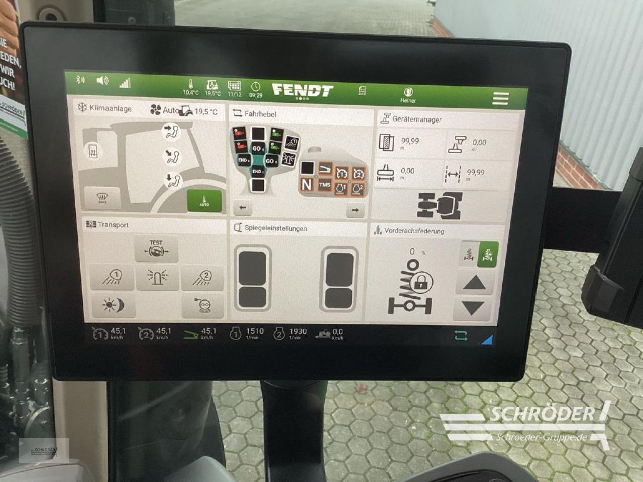 Traktor типа Fendt 313 VARIO GEN4 PROFI, Gebrauchtmaschine в Holdorf (Фотография 10)