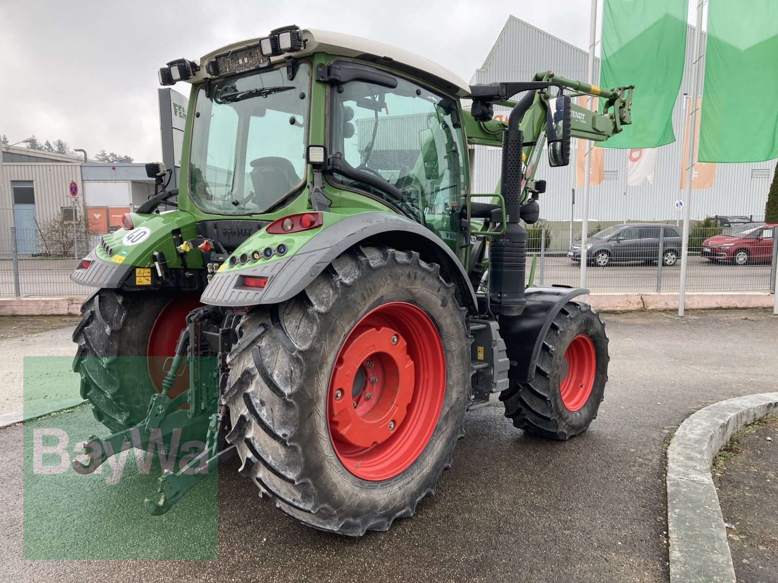 Traktor του τύπου Fendt 313 Vario Profi S4 + Cargo 4X75, Gebrauchtmaschine σε Dinkelsbühl (Φωτογραφία 8)