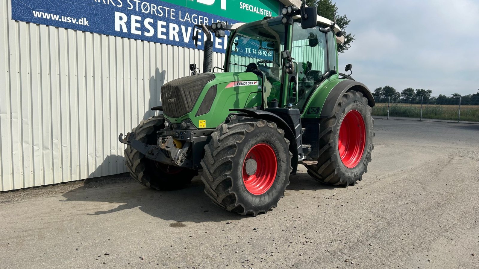 Traktor des Typs Fendt 313 Vario S4 Profi Front PTO + Luftbremser, Gebrauchtmaschine in Rødekro (Bild 2)