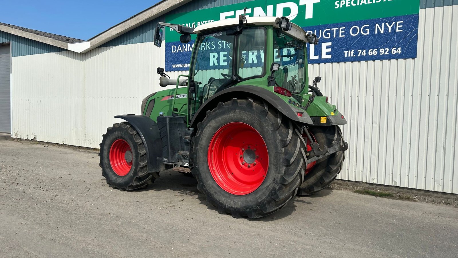 Traktor des Typs Fendt 313 Vario S4 Profi Front PTO + Luftbremser, Gebrauchtmaschine in Rødekro (Bild 3)