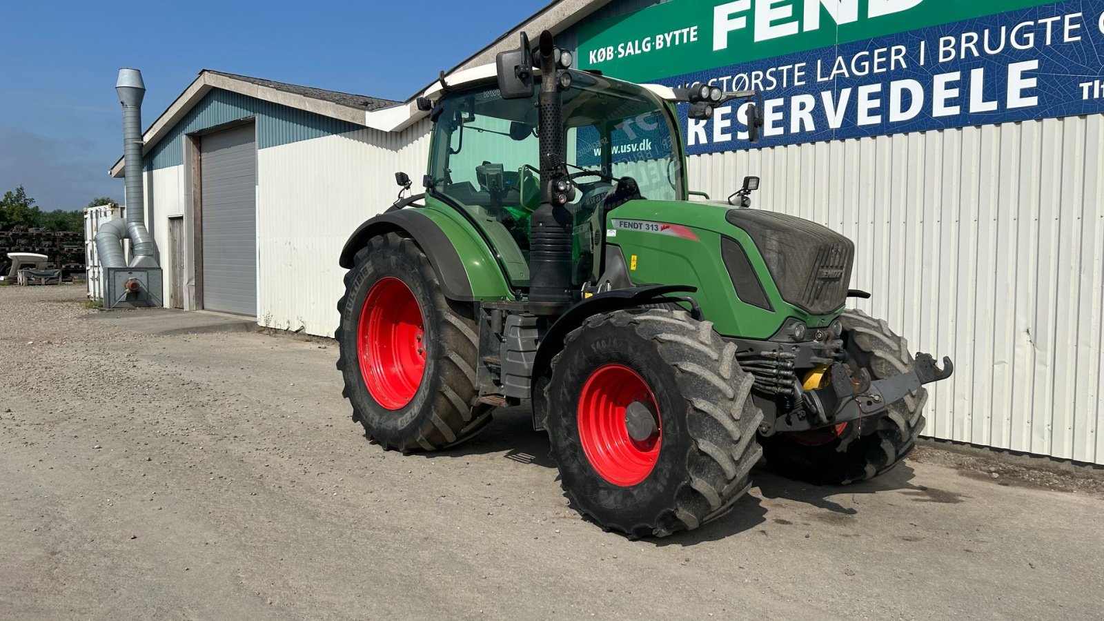 Traktor des Typs Fendt 313 Vario S4 Profi Front PTO + Luftbremser, Gebrauchtmaschine in Rødekro (Bild 5)