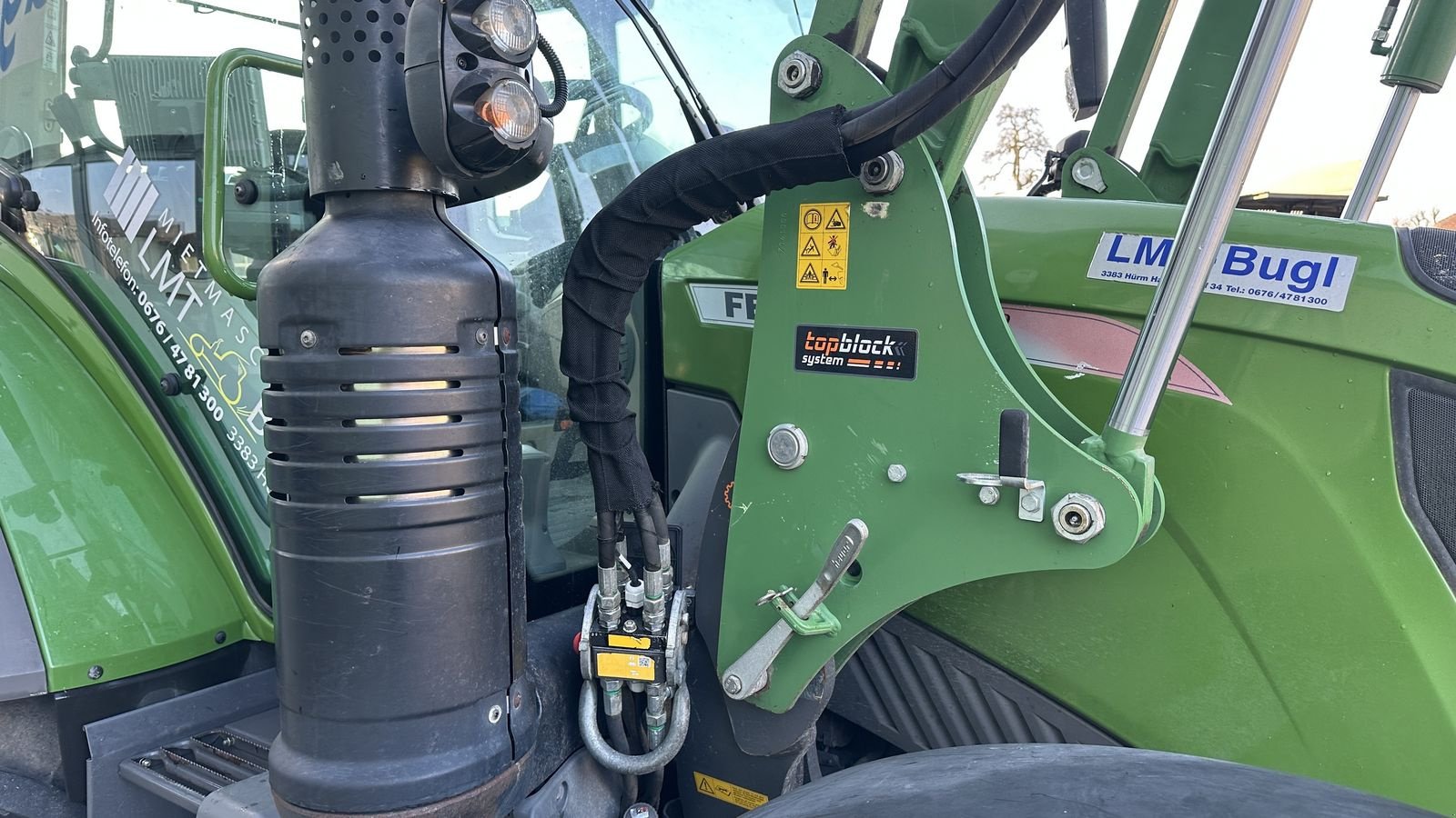 Traktor Türe ait Fendt 313 Vario S4 Profi-Plus, Gebrauchtmaschine içinde Hürm (resim 8)