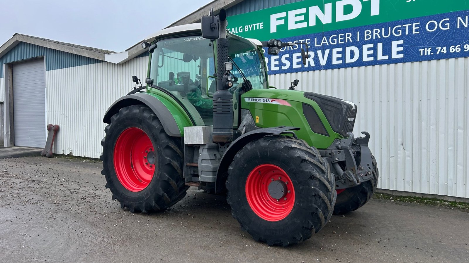 Traktor tipa Fendt 313 Vario S4 Profi, Gebrauchtmaschine u Rødekro (Slika 5)