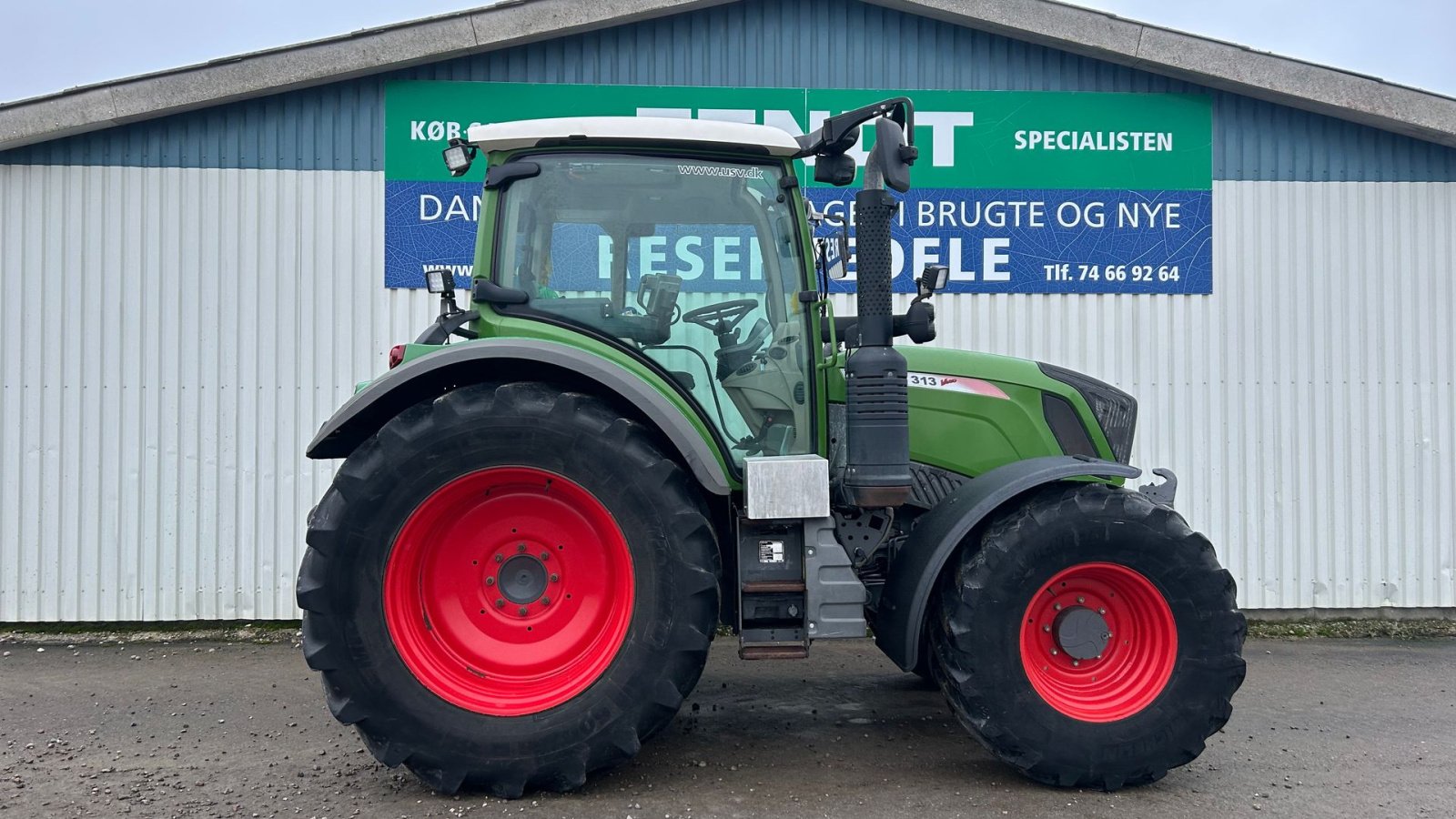 Traktor tipa Fendt 313 Vario S4 Profi, Gebrauchtmaschine u Rødekro (Slika 4)