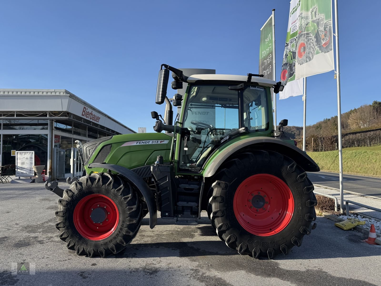 Traktor typu Fendt 313 Vario, Gebrauchtmaschine w Markt Hartmannsdorf (Zdjęcie 2)