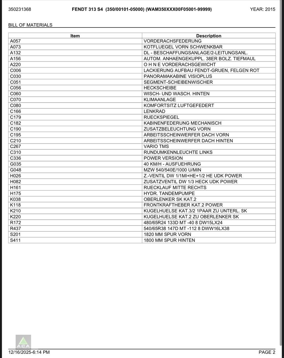 Traktor of the type Fendt 313 Vario, Gebrauchtmaschine in Markt Hartmannsdorf (Picture 17)