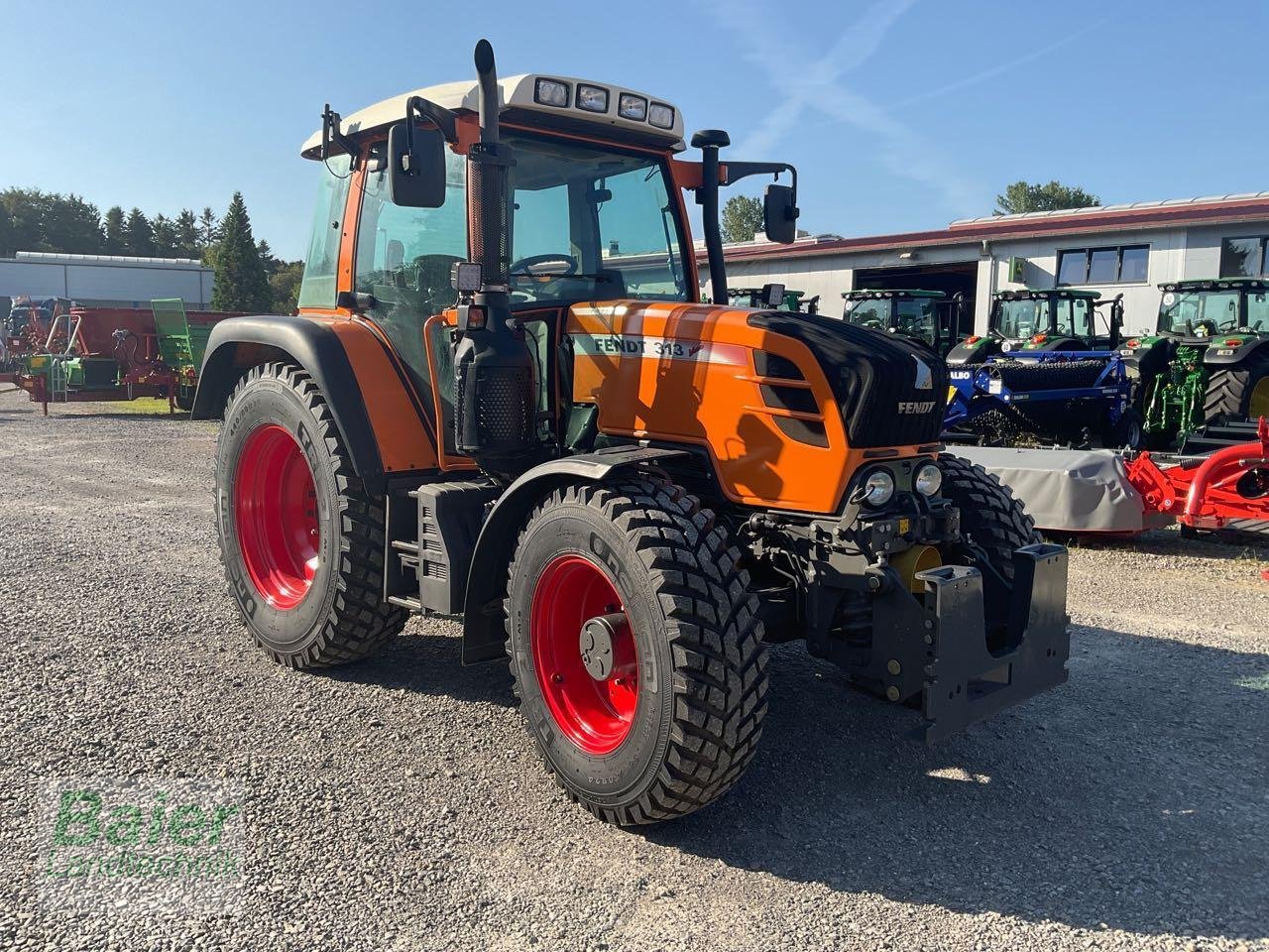 Traktor des Typs Fendt 313 Vario, Gebrauchtmaschine in OBERNDORF-HOCHMOESSINGEN (Bild 1)