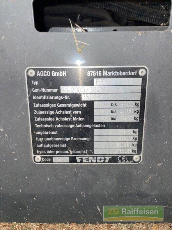 Traktor typu Fendt 313 Vario, Gebrauchtmaschine v Bruchsal (Obrázek 10)