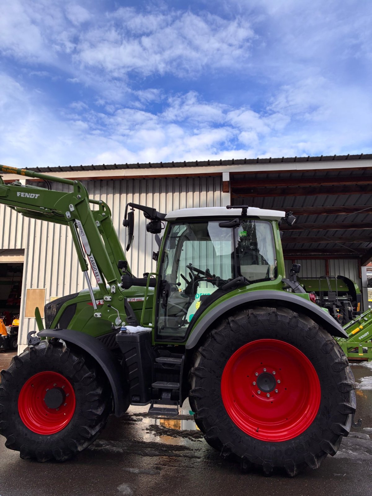 Traktor типа Fendt 314 Vario Power, Gebrauchtmaschine в Donaueschingen (Фотография 7)