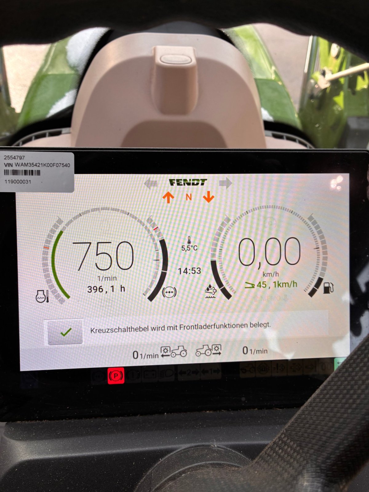 Traktor типа Fendt 314 Vario Power, Gebrauchtmaschine в Donaueschingen (Фотография 16)