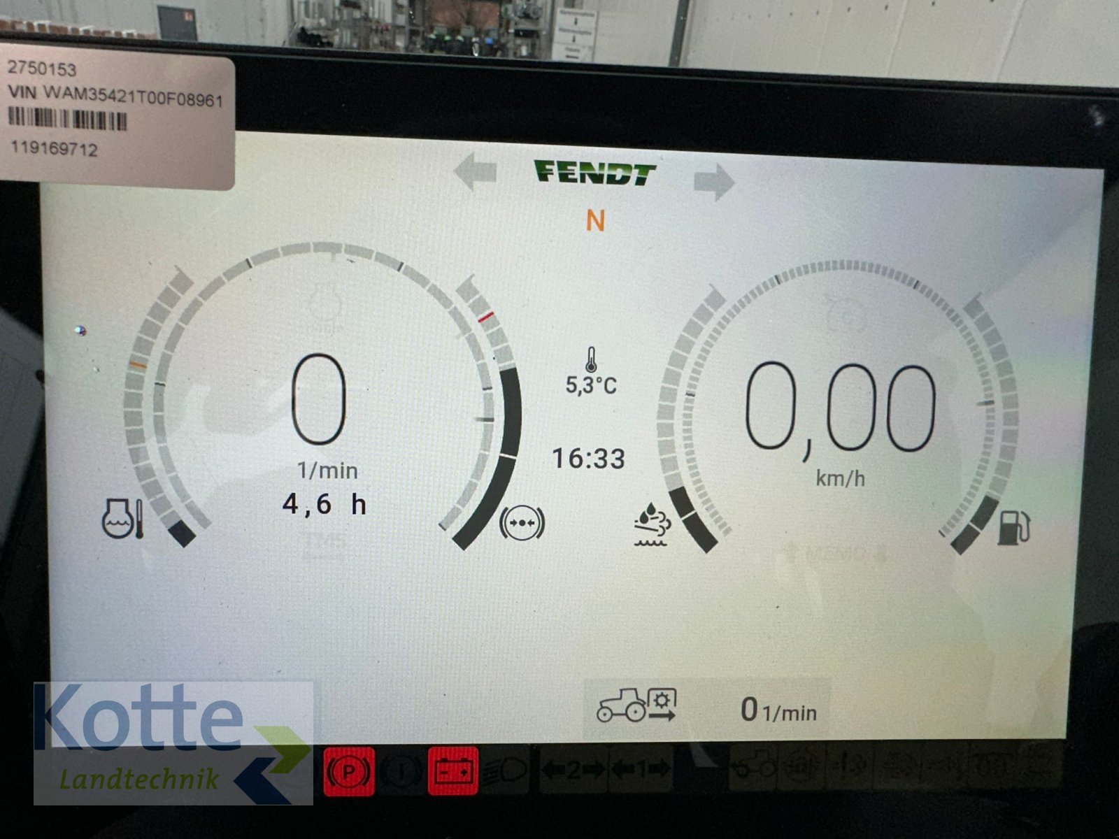 Traktor des Typs Fendt 314 Vario ProfiPlus, Neumaschine in Rieste (Bild 10)