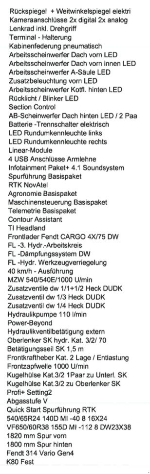 Traktor typu Fendt 314 Vario ProfiPlus, Gebrauchtmaschine w Arberg (Zdjęcie 18)