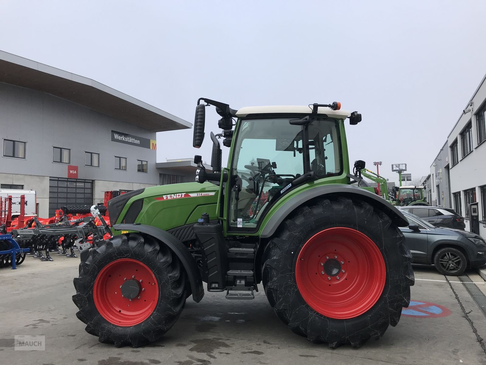 Traktor typu Fendt 314 Vario, Neumaschine v Burgkirchen (Obrázek 2)