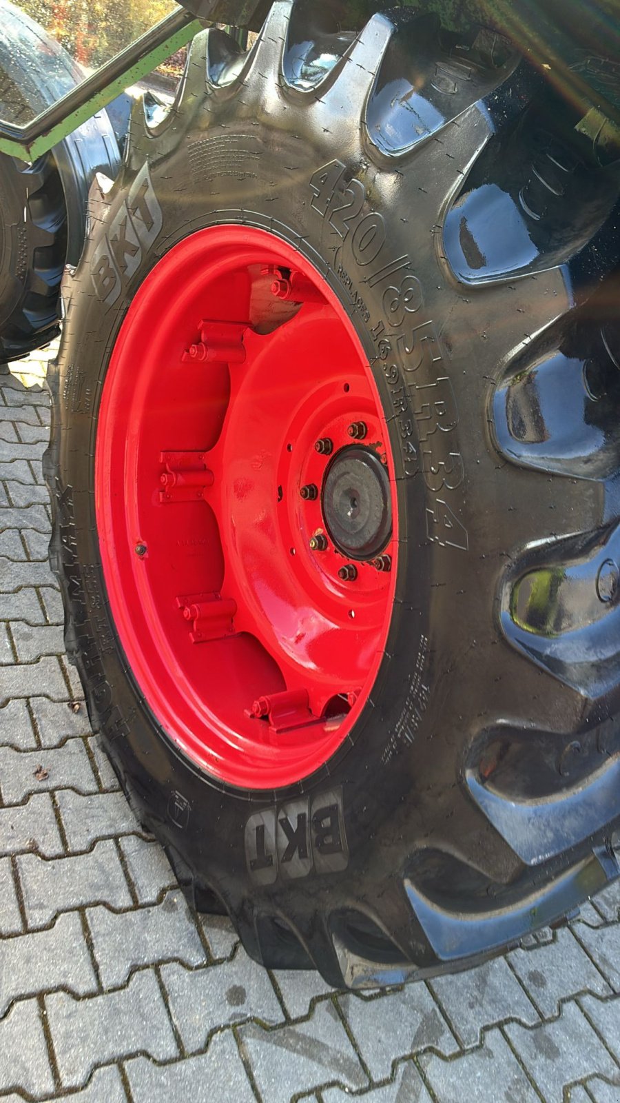 Traktor typu Fendt 380 GT, Gebrauchtmaschine w Möttingen (Zdjęcie 2)