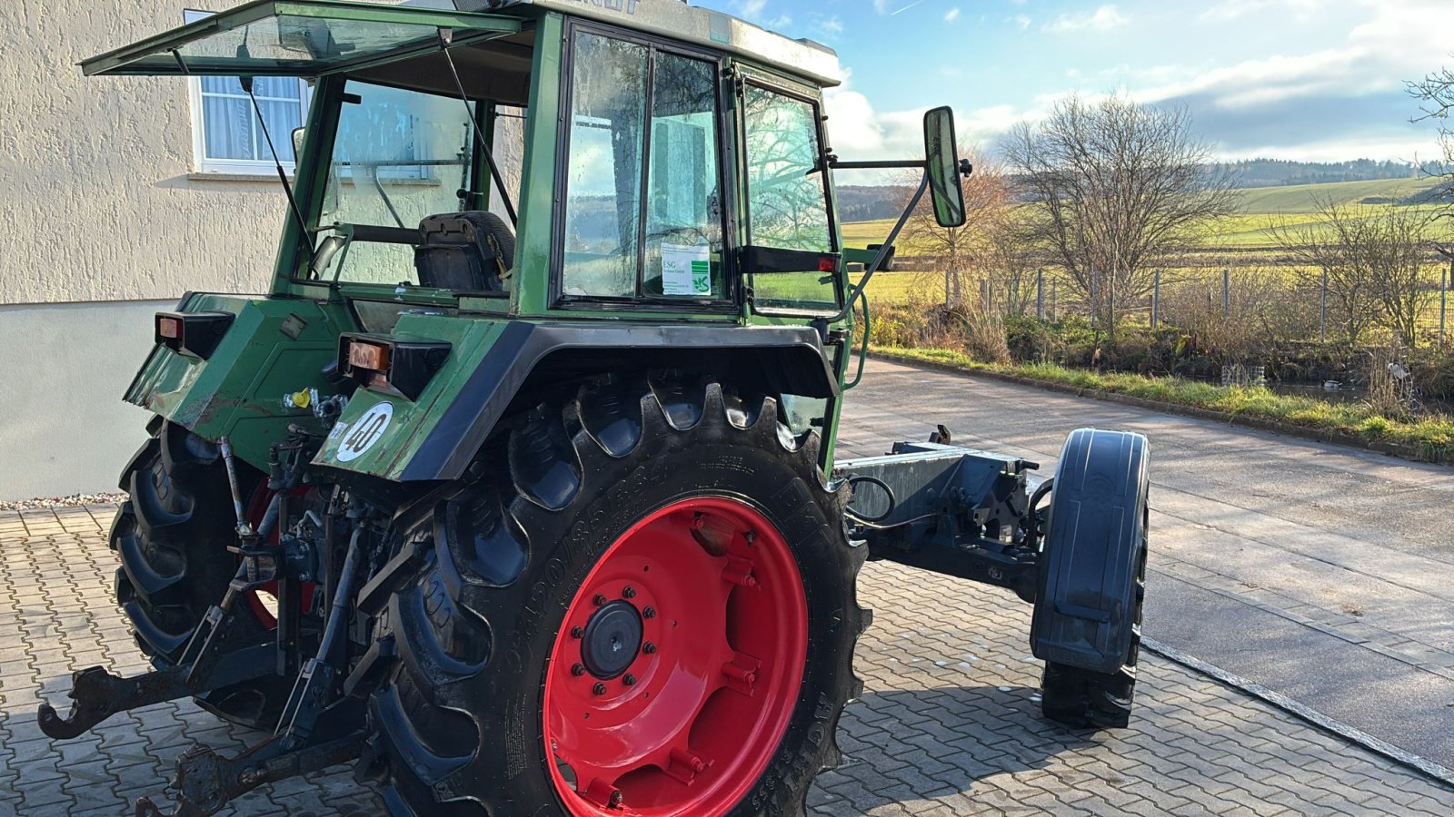 Traktor typu Fendt 380 GT, Gebrauchtmaschine w Möttingen (Zdjęcie 3)
