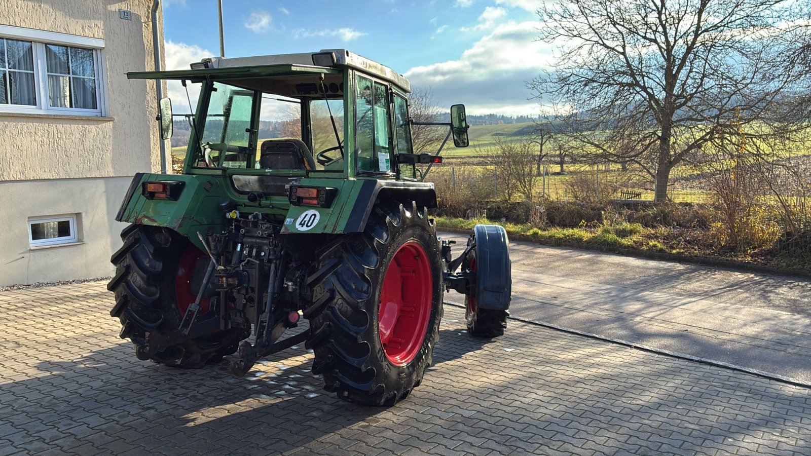 Traktor typu Fendt 380 GT, Gebrauchtmaschine w Möttingen (Zdjęcie 10)