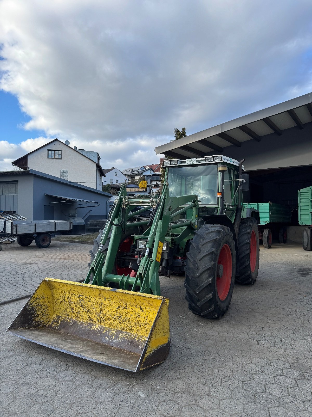 Traktor typu Fendt 380 GTH, Gebrauchtmaschine w Güntersleben (Zdjęcie 1)