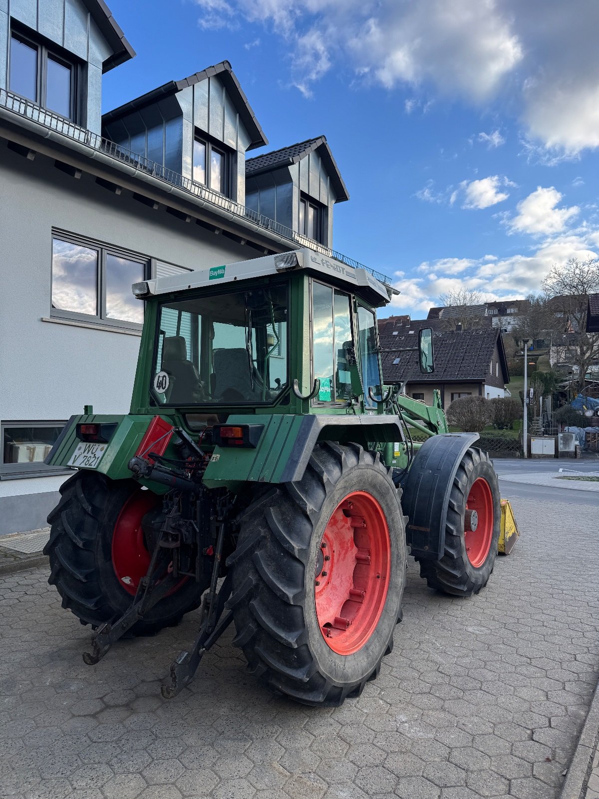 Traktor typu Fendt 380 GTH, Gebrauchtmaschine w Güntersleben (Zdjęcie 2)