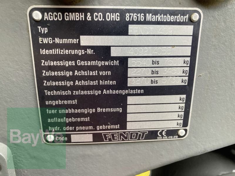 Traktor typu Fendt 409 VARIO, Gebrauchtmaschine w Obertraubling (Zdjęcie 25)