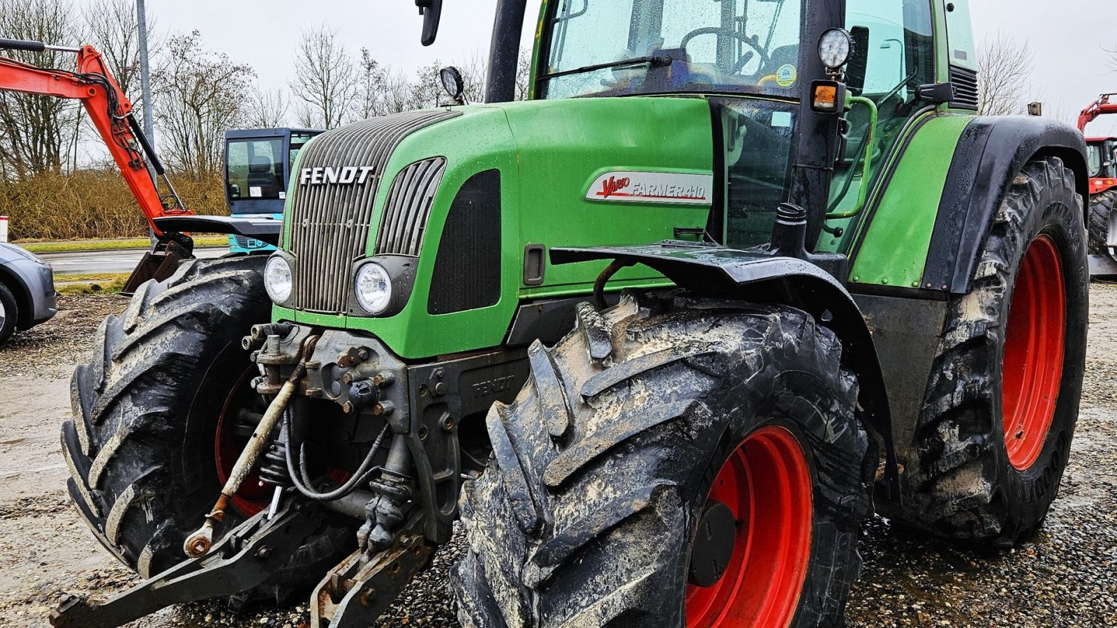 Traktor a típus Fendt 410 / Farmer 410 Vario med Frontlift / Hitch / 12.500 timer, Gebrauchtmaschine ekkor: Arden (Kép 4)