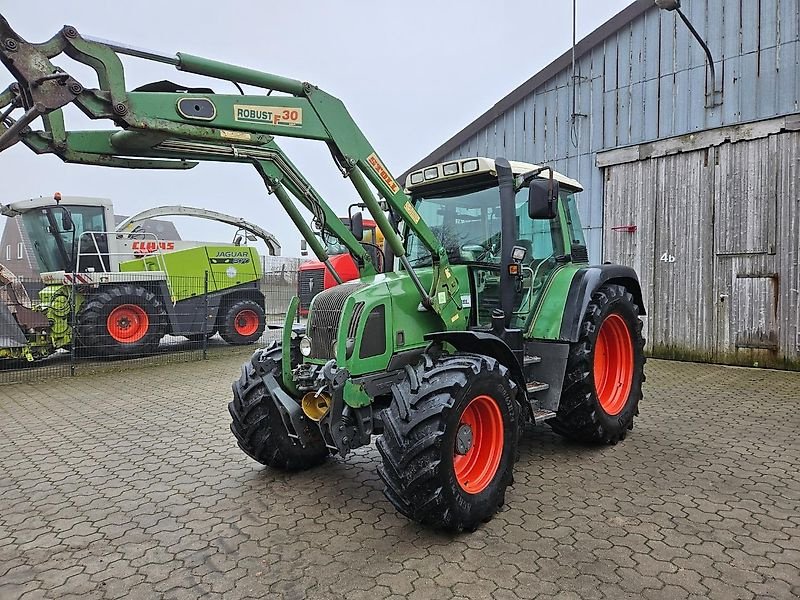 Traktor des Typs Fendt 411 Vario mit Frontlader, Gebrauchtmaschine in Honigsee (Bild 1)