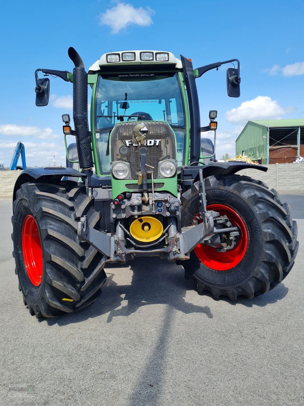 Traktor типа Fendt 411 Vario, Gebrauchtmaschine в Gerasdorf (Фотография 3)